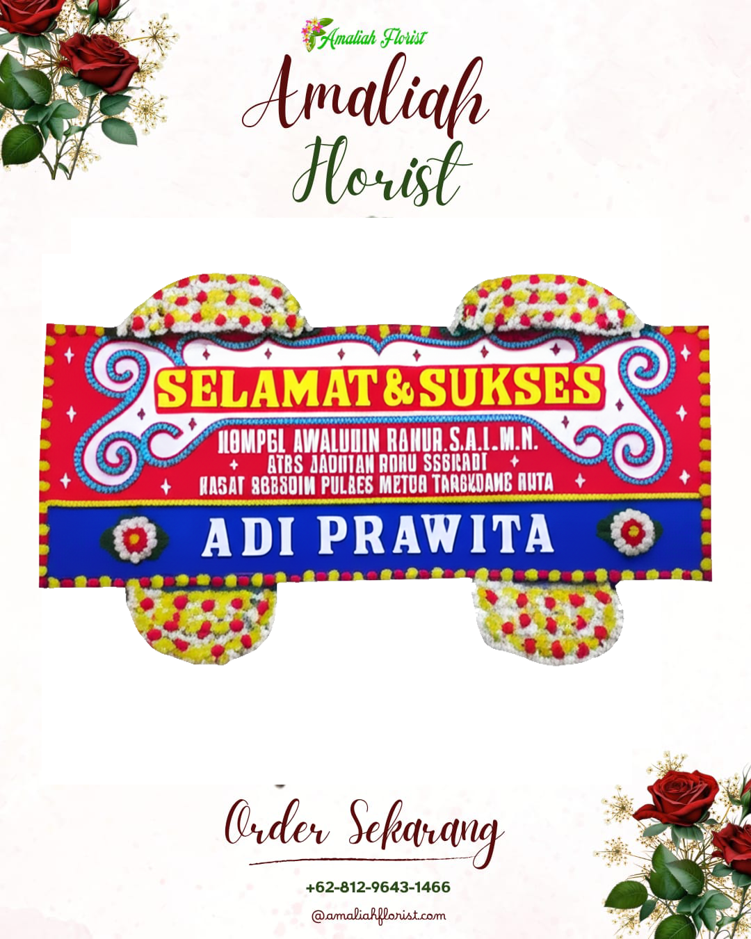 Papan Bunga Ucapan Selamat Pariaman Selatan